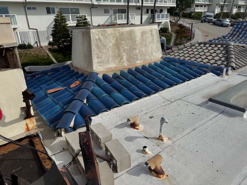 Reflective TPO Flat Roof Install in Encino, CA